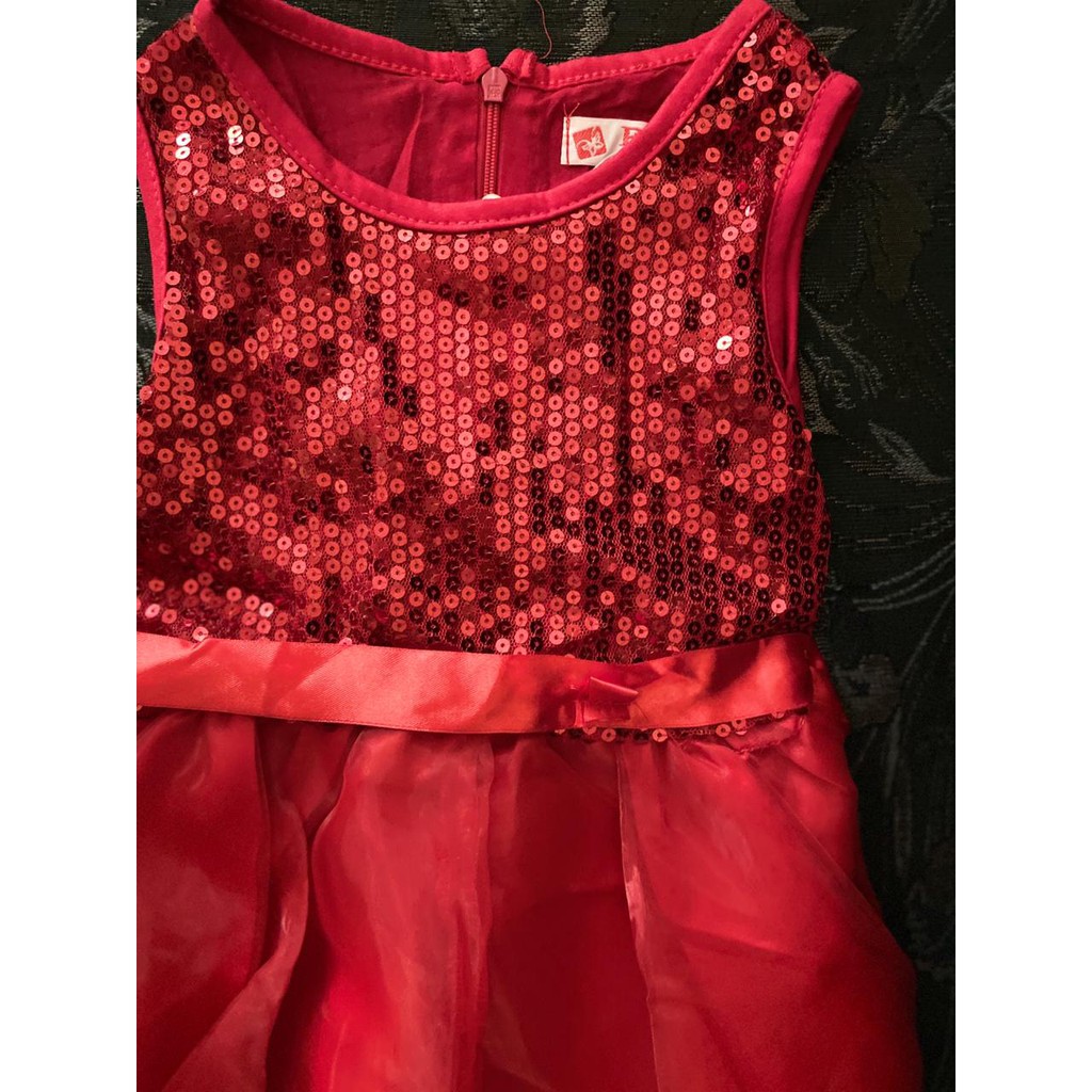 MERAH GIRLS DRESS / CHILDRENS DRESS / RED PARTY DRESS