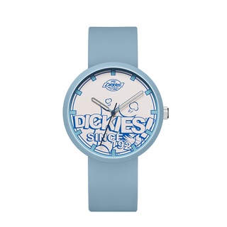 Dickies นาฬิกาข้อมือนักเรียนชายและหญิงของแท้สีน้ำเงินแนวโน้มคู่นาฬิกาซิลิโคนสปอร์ต CL-383