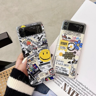 เคสโทรศัพท์มือถือ แบบฝาพับ แฟชั่น สําหรับ Samsung Z Flip4 Z Flip3 Z Flip2 Z