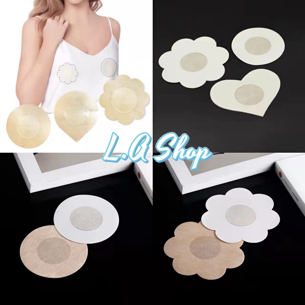 L.A Shop   พร้อมส่ง  แผ่นแปะจุกนมที่ปิดจุกขายเป็นคู่ แผ่นแปะกระดาษสามารถใช้แล้วทิ้ง "TN-3"