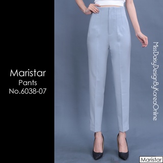 Maristar กางเกงขายาว No.6038 ผ้า Polyester 100%