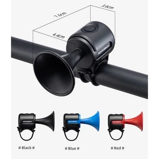 【TH Delivery】ROCKBROS กระดิ่งจักรยานไฟฟ้า 100dB กันฝน เสียงดังชัด ติดแฮนด์จักรยาน สำหรับจักรยานเสือภูเขา