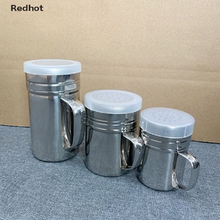 &lt;Redhot&gt; เครื่องจ่ายเกลือ พริกไทย น้ําตาล เกลือ สเตนเลส พร้อมด้ามจับ ลดราคา 1 ชิ้น