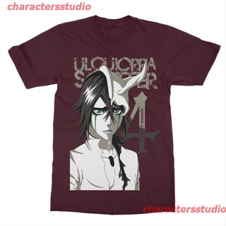 charactersstudio New เสื้อยืดลายการ์ตูนอนิเมะ Bleach Ulquiorra - เสื้อผ้าไก่ discount