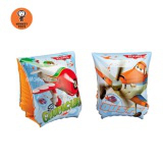 Monkey Toys ปลอกแขน ว่ายน้ำ PLANES Arm Bands 2ชิ้น INTEX 55658