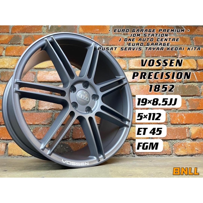 Vossen PRECISION 1852 DESIGN 19INC AUDI A3 A4 S3 S4 RS3