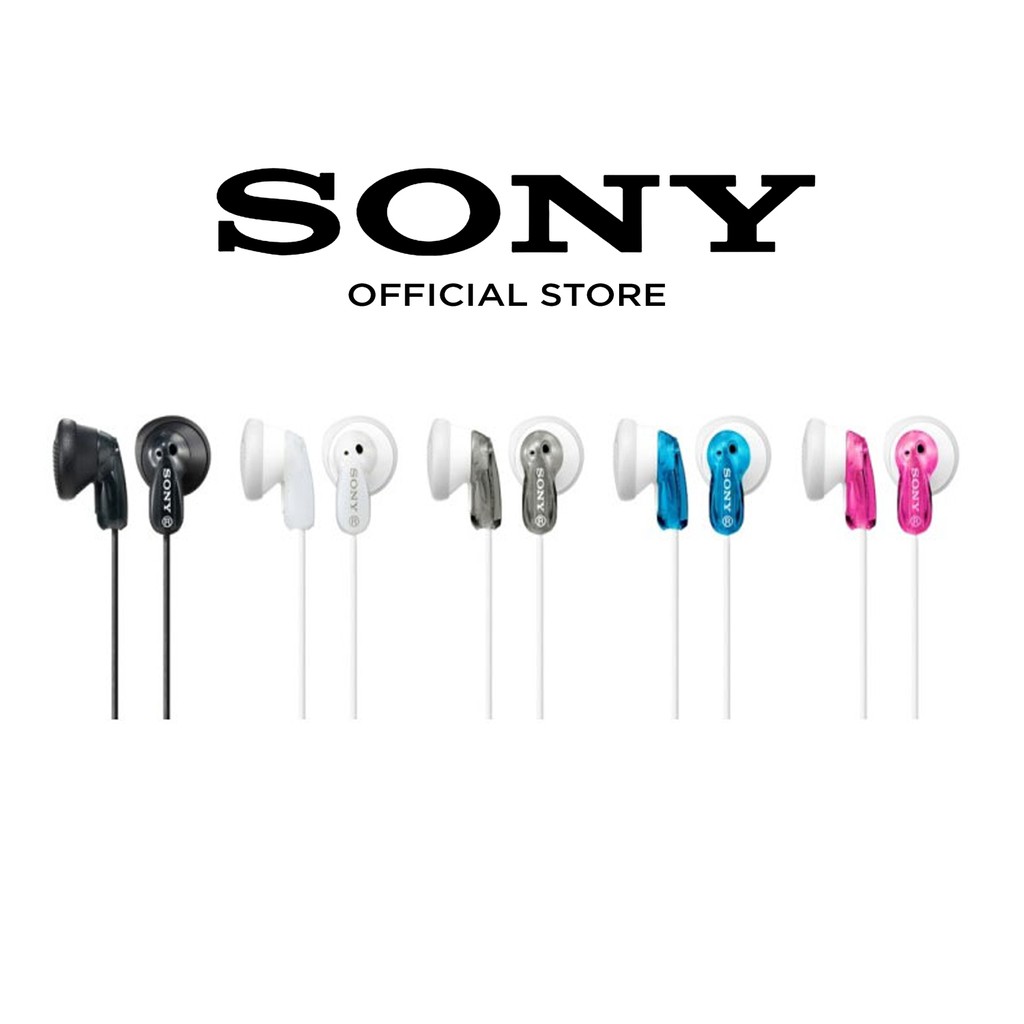 (รับประกัน 1 ปี) Sony MDR-E9LP หูฟังสเตอริโอหูฟัง In-Ear Music Sound น้ําหนักเบาขนาดกะทัดรัด