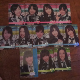 Card akb48 รวมๆ 12 ใบ