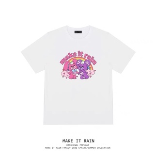 (พรี) เสื้อยืด make it rain กระต่าย