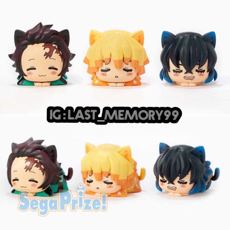 📍พร้อมส่ง Ohiruneko  SEGA Tanjiro, Inosuke, Zenitsu Kimetsu no Yaiba ดาบพิฆาตอสูร ญี่ปุ่น demon slay