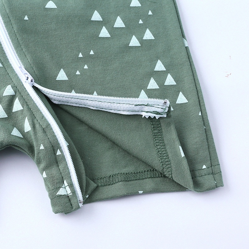 ชุดจั๊มสูทรอมเปอร์ แขนสั้น คอกลม ลายใบไม้ วันพีช สําหรับเด็กทารกแรกเกิด 0-36 เดือน 2024 - รูปที่ 6