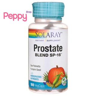 Solaray Prostate Blend SP-16 (100 VegCaps) สารสกัดจากสมุนไพร บำรุงต่อมลูกหมาก