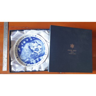 ขายงานโชว์จานมิกุ  / Hatsune Miku / Snow miku 2012 year plate ลิขสิทธิ์แท้ JAPAN