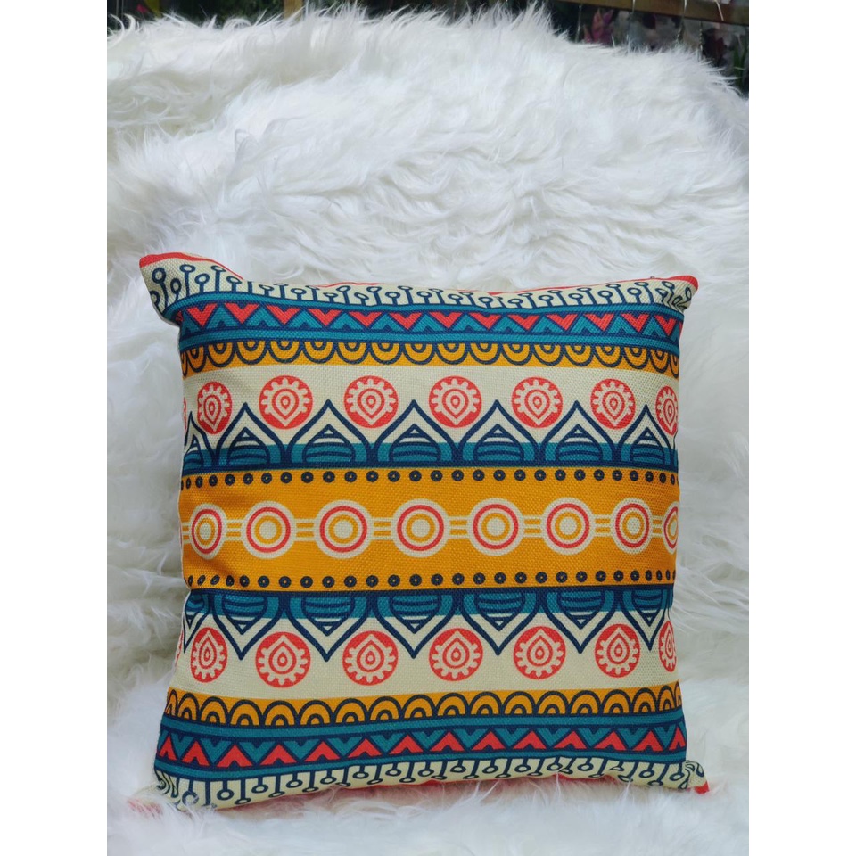 THE ORANGE CIRCLE COLLECTION: ปลอกหมอนอิงนําเข้าสําหรับ RM29 ซื้อเพิ่มลด! AB010