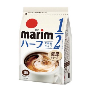 พร้อมส่ง🌟AGF Marim Coffee Milk Reduced Fat ครีมเทียมชนิดไขมันต่ำ แคลเซียมสูง สูตรคอเลสเตอรรอลต่ำ 1/2