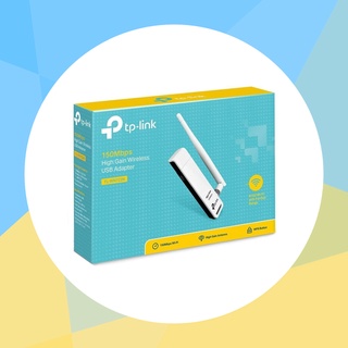 ตัวรับไวไฟ Wireless USB Adapter TP-LINK (TL-WN722N) N150 High Gain ประกัน LT