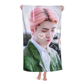 【In stock】 EXO Sehun microfiber bath towels, sand-free quick -drying large  beach towels,