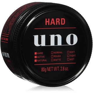 Shiseido ชิเซโด้ UNO แว๊กซ์จัดแต่งทรงผม ไฮบริด แบบแข็ง 80g b1006