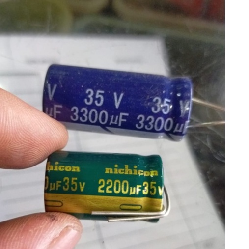หมวก ELCO 3300UF - 35V และ 2200UF - 35V
