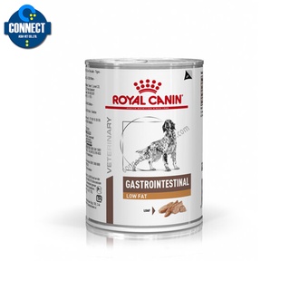 Royal Canin GASTROINTESTINAL LOW FAT สุนัขป่วยด้วยภาวะตับอ่อนอักเสบ ภาวะไขมันในเลือดสูง ขนาดกระป๋อง 410 กรัม / 1 กป.