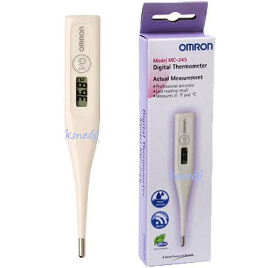 (สินค้าของแท้ จากศูนย์ Omron) ปรอทวัดไข้แบบดิจิตอล ออมรอน ที่วัดไข้ Omron MC-245