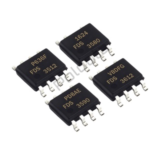 10 Pcs FDS3590 SOP8 SMD Field Effect ทรานซิสเตอร์ Patch แพคเกจ Multi Specification Arduino Nano Diy ชุดอิเล็กทรอนิกส์จัด