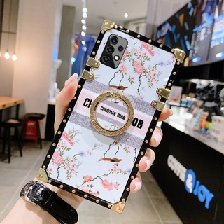 Samsung A52s A72 A52 A42 A32 A22 5G A12 A02 A02s เคสโทรศัพท์โลหะแฟชั่นสุดหรู