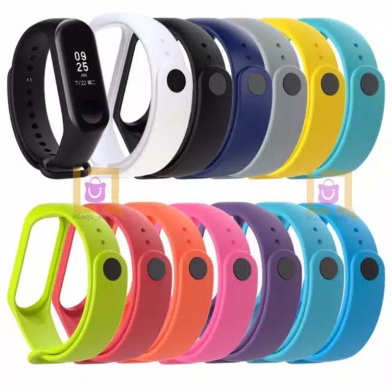 สายรัด MI BAND 5 PLAIN REPLACEMENT สําหรับ MI BAND STRAP