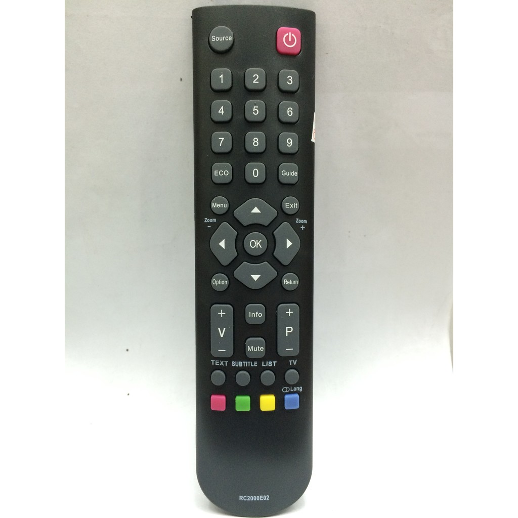 รีโมททีวี ทีซีแอล TCL รุ่น RC2000E02 รับประกันสินค้า มีเก็บเงินปลายทาง จัดส่งไว พร้อมส่ง