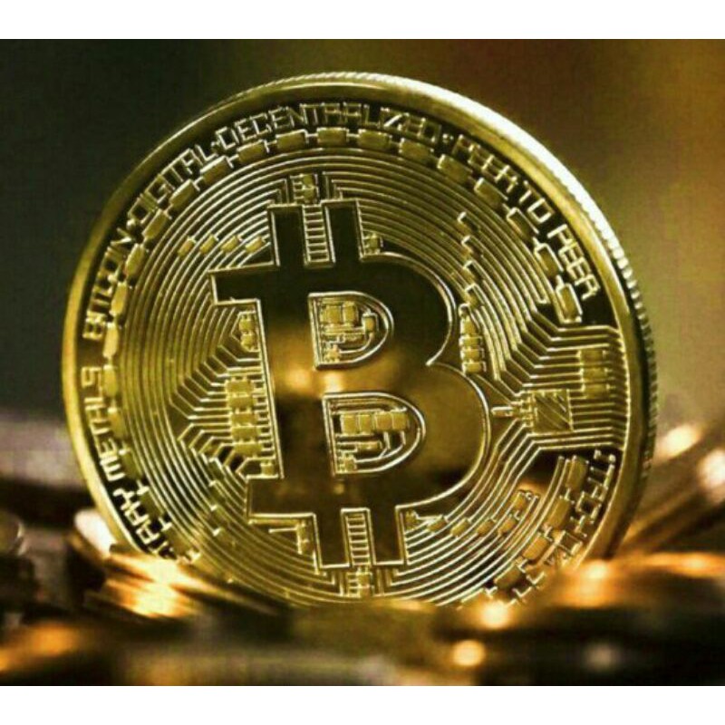 เหรียญ bitcoin เหรียญ บิทคอยน์ ไว้สะสม เป็นที่ระลึก