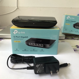 เครื่องแยกสายแลน แยก LAN Hub Network Switch Hub TP-LINK TL-SG1005D 5Port Gigabit ประกัน Lifetime