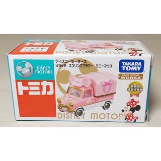 sh โมเดลรถโทมิก้าขนาดเล็ก Takara Tomy Tomica ☘️ Disney Motor Minnie mouse ตัวพิเศษ รุ่นนี้ไม่มีซีลมาจากโรงงาน กล่องสวย