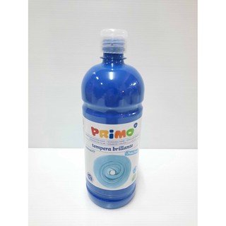 (KTS)สีโปสเตอร์ PRIMO Ready-mix Beginner"s P/M 1000ml. 500 Ultramarine สีน้ำเงิน