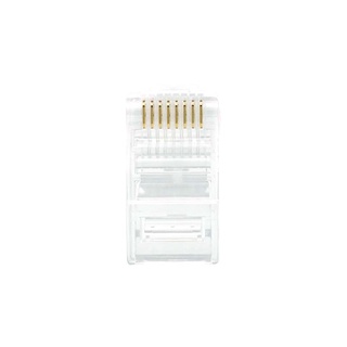 INTERLINK US-1001 หัวตัวผู้ CAT5E สีใส (10 ตัว/แพ็ค)