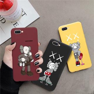 BeeOP Kaws XX Cartoon Case OPPO A12 Neo9 A39 F1s A83 F5 F7 F9 F9pro A3s A5S A7 F5 F7 A5 2020/A9 2020  F11Pro Realme 3 Covers