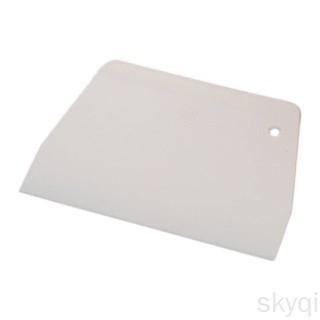 skyqi แผ่นตัดแป้งโดว์ ชนิด PP สีขาว สำหรับเบเกอรี่ แป้ง