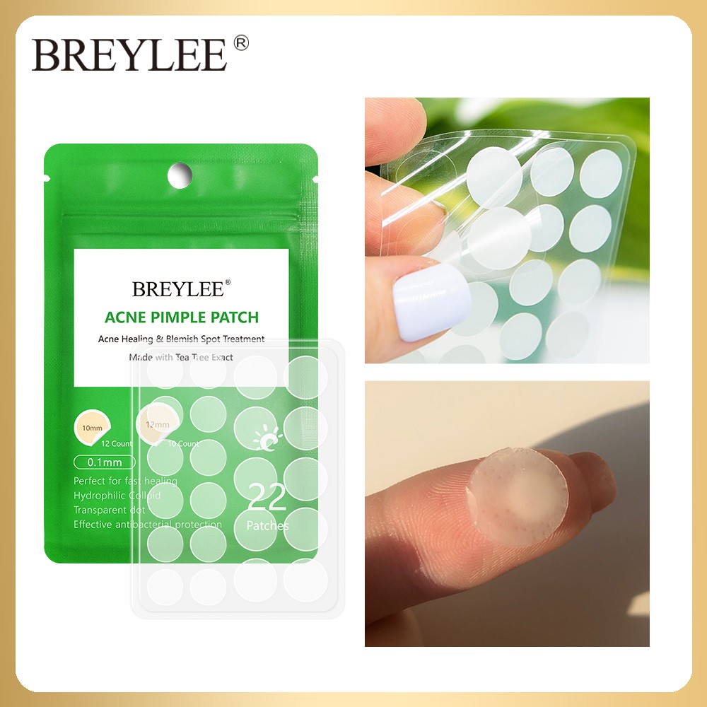 Breylee Acne Pimple Patch สติ๊กเกอร์รักษาสิว Pimple Remover ของใช้ประจําวัน