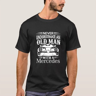 ถูกสุดๆพร้อมส่ง เสื้อยืดแขนสั้น พิมพ์ลาย Never Underestimate An Old Man Whith A AMG Car Racing หลากสี แฟชั่นฤดูร้อน สําห