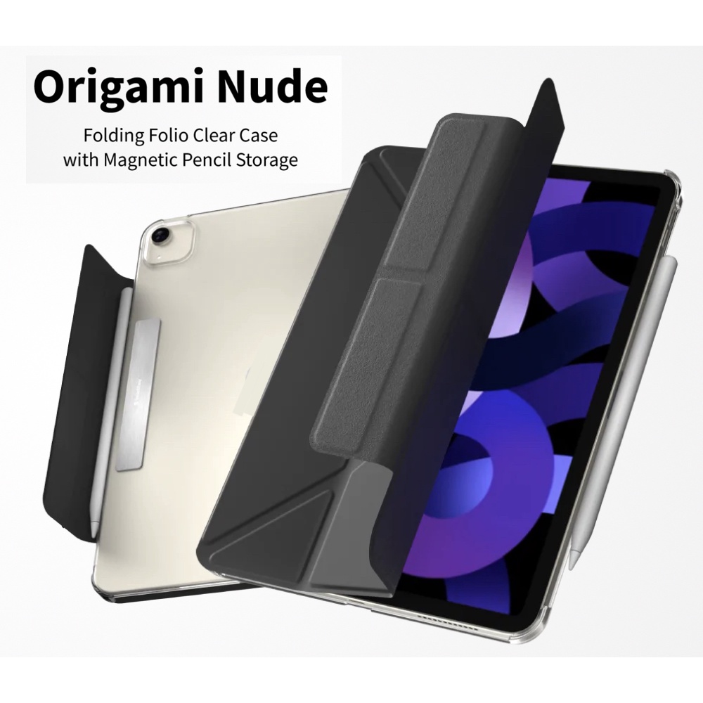 OriNud เคสสำหรับไอแผด แอร์ 7/6 11"-13"/5/4 /โปร 11/12.9/มินิ 7/6/Gen11/10/10.2  ปี 2025-18 รุ่น Origami Nude