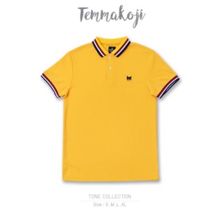 พร้อมส่ง. โปโล สีเหลือง Temmakoji