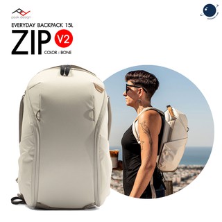 Peak design Everyday Backpack 15L Zip v2 - Bone กระเป๋ากล้องอเนกประสงค์ ประกันศูนย์