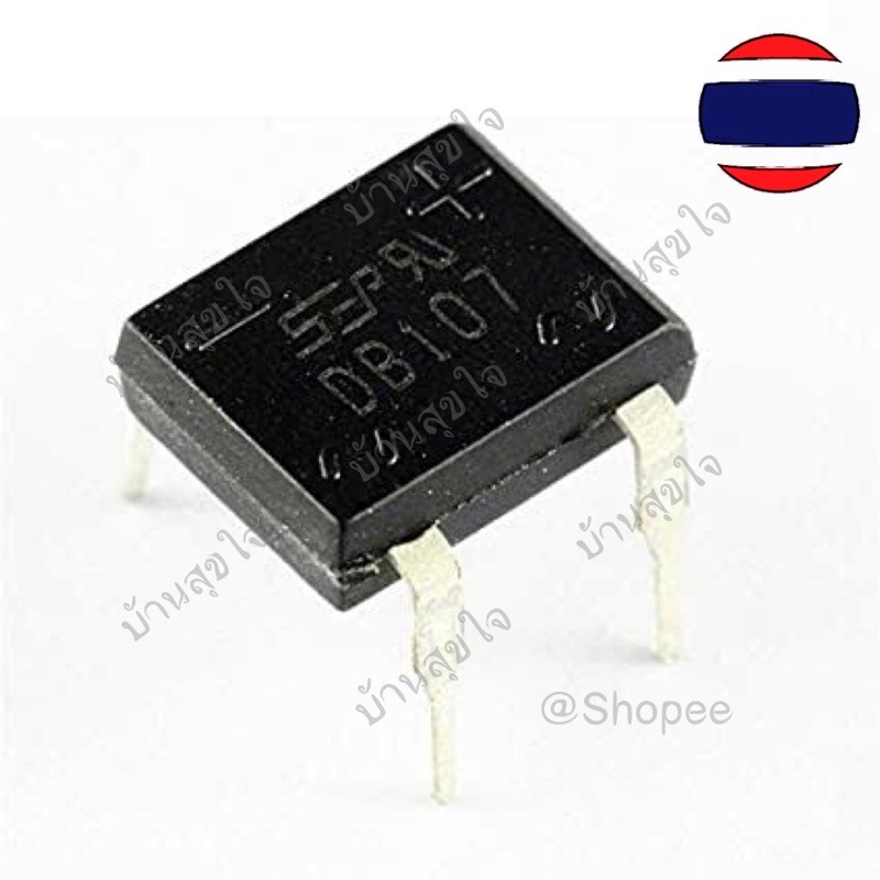 10pcs DB104 DB107S DB107 MB6M MB10M DIP-4 Bridge Rectifiers 1A 1000V DIP DIP4