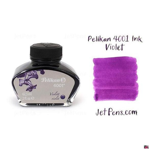 ของแท ้ เยอรมัน Pelikan 4001 Fountain ปากกา Ink, No Deposit Ink , Bold Stroke Ink , Bold Stroke Pen ( 62.5Ml Vial )