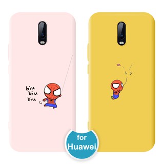 กรณีเคสโทรศัพท์มือถือพิมพ์ลาย Spiderman สําหรับ Huawei Nova 3i 3e 4 4 E P 20 P 30 Pro Mate 20 P 20 P 30 Lite