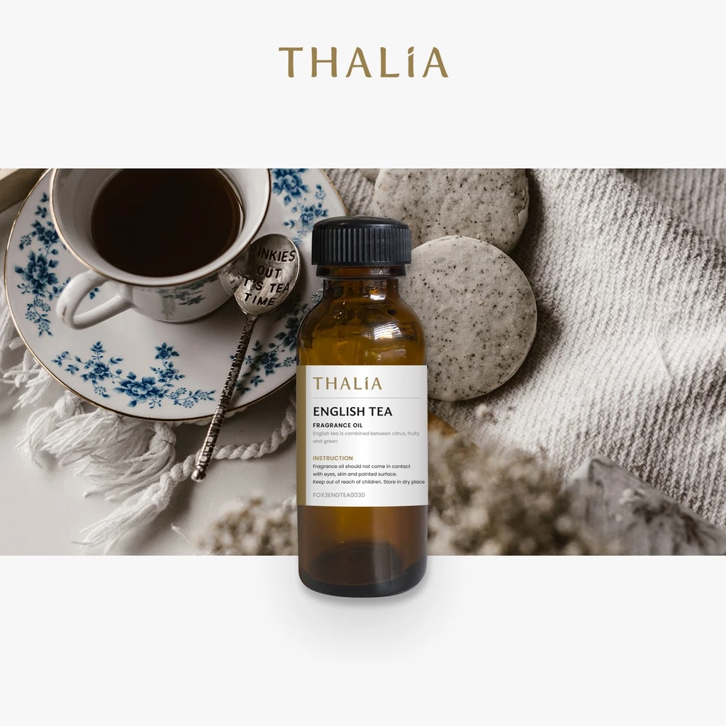 หัวน้ำหอมFragrance oil กลิ่น ENGLISH TEA (EARL GREY JA MALON)
