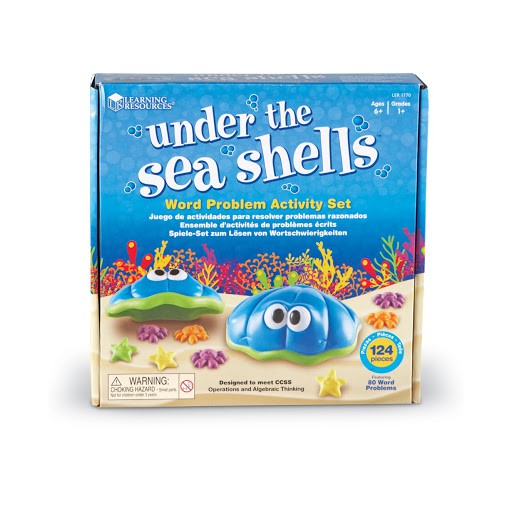 UNDER THE SEA SHELLS ™ WORD PROBLEM ACTIVITY