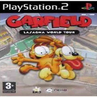 แผ่นเกมส์[PlayStation2] Garfield - Lasagna World Tour (USA)