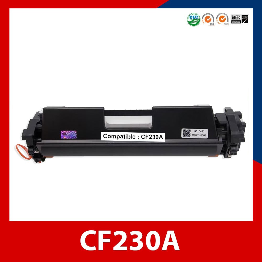 ตลับหมึกเลเซอร์เทียบเท่า CF230A  For HP LaserJet M203dn M203dw M227d M227sdn M227fdn M227fdw