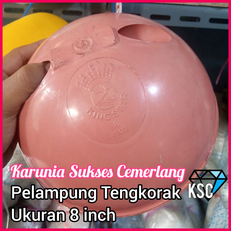 MERAH 8 นิ้ว SKULL BUOY / BALL BUOY / ROUND BUOY / FISH NET BUOY / RED BUOY / 8 นิ้ว BUOY