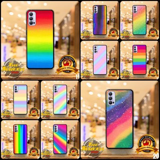 เคส เคสโทรศัพท์ เคสมือถือ เคสสกรีน ลายสีรุ้ง VIVO V15/ V15 pro / V17 pro / V19 / Y31 2021